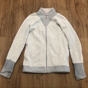 Heather Grey Ivivva zippered jacket